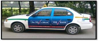 Advertising on Car, Cab Advertisement in Hubli, Transit Media advertising in India